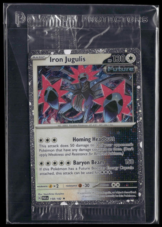 Iron Jugulis #158/182 SEALED Cosmos Holo Paradox Rift Promo NM