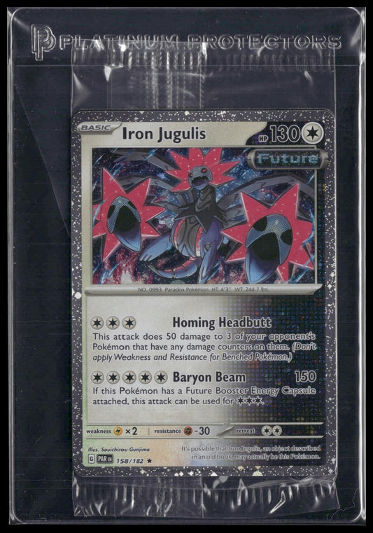 Iron Jugulis #158/182 SEALED Cosmos Holo Paradox Rift Promo NM