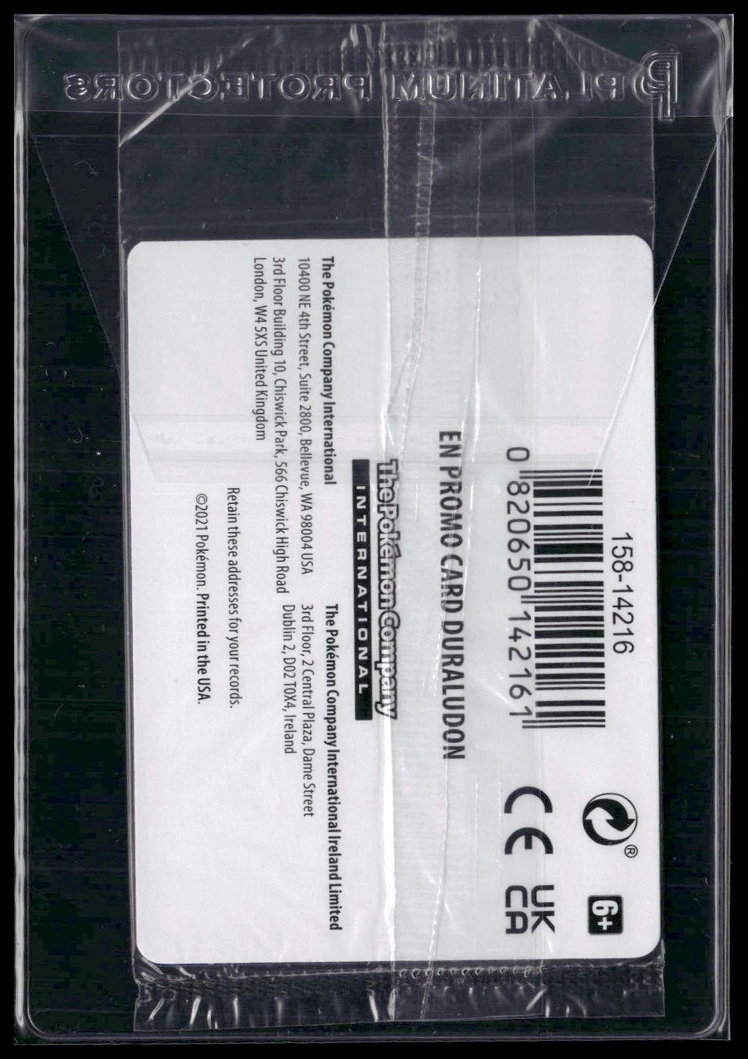 Duraludon #SWSH028 STAMP SEALED EB Games Promo NM