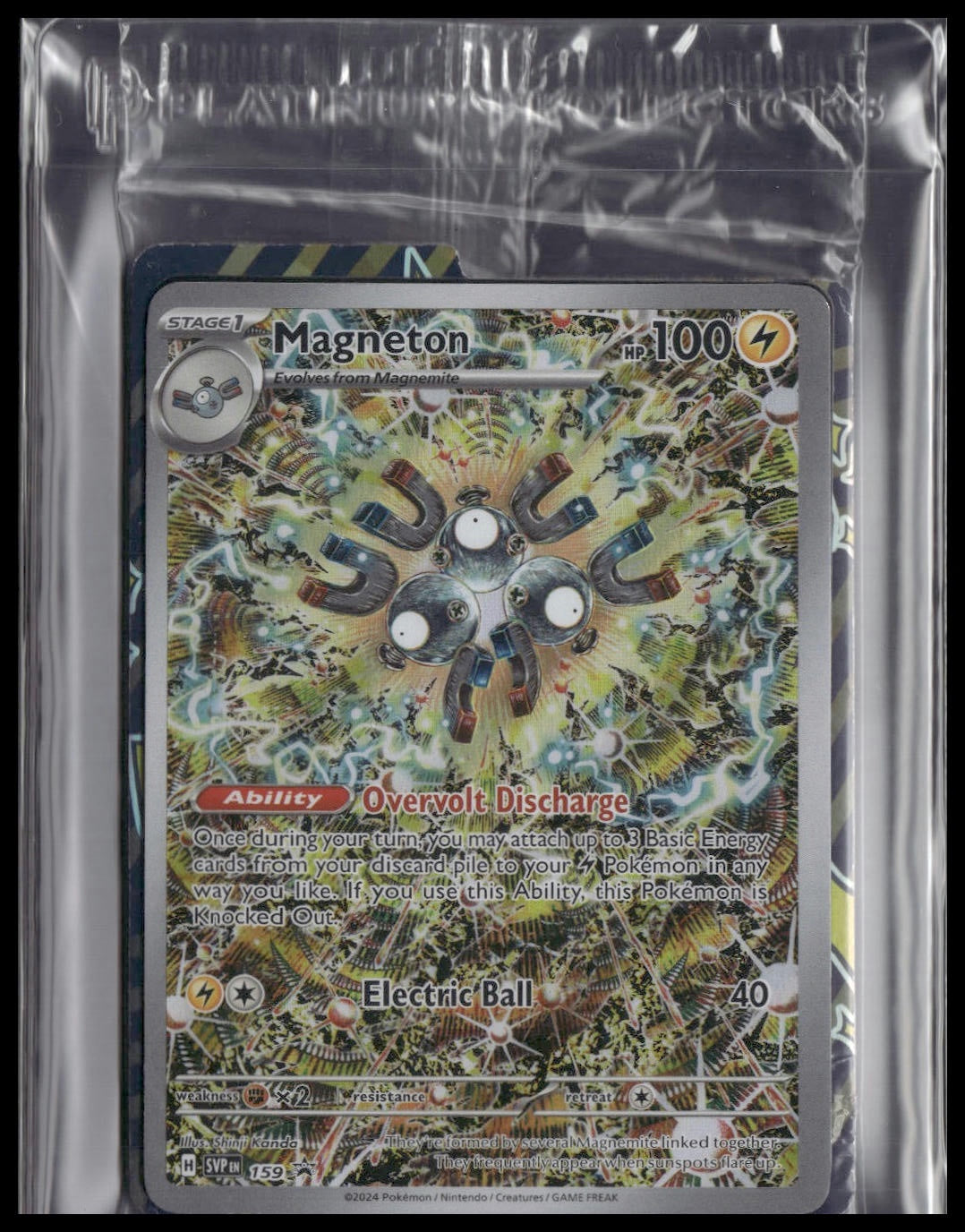 Magneton #159 SEALED Surging Sparks ETB Promo NM