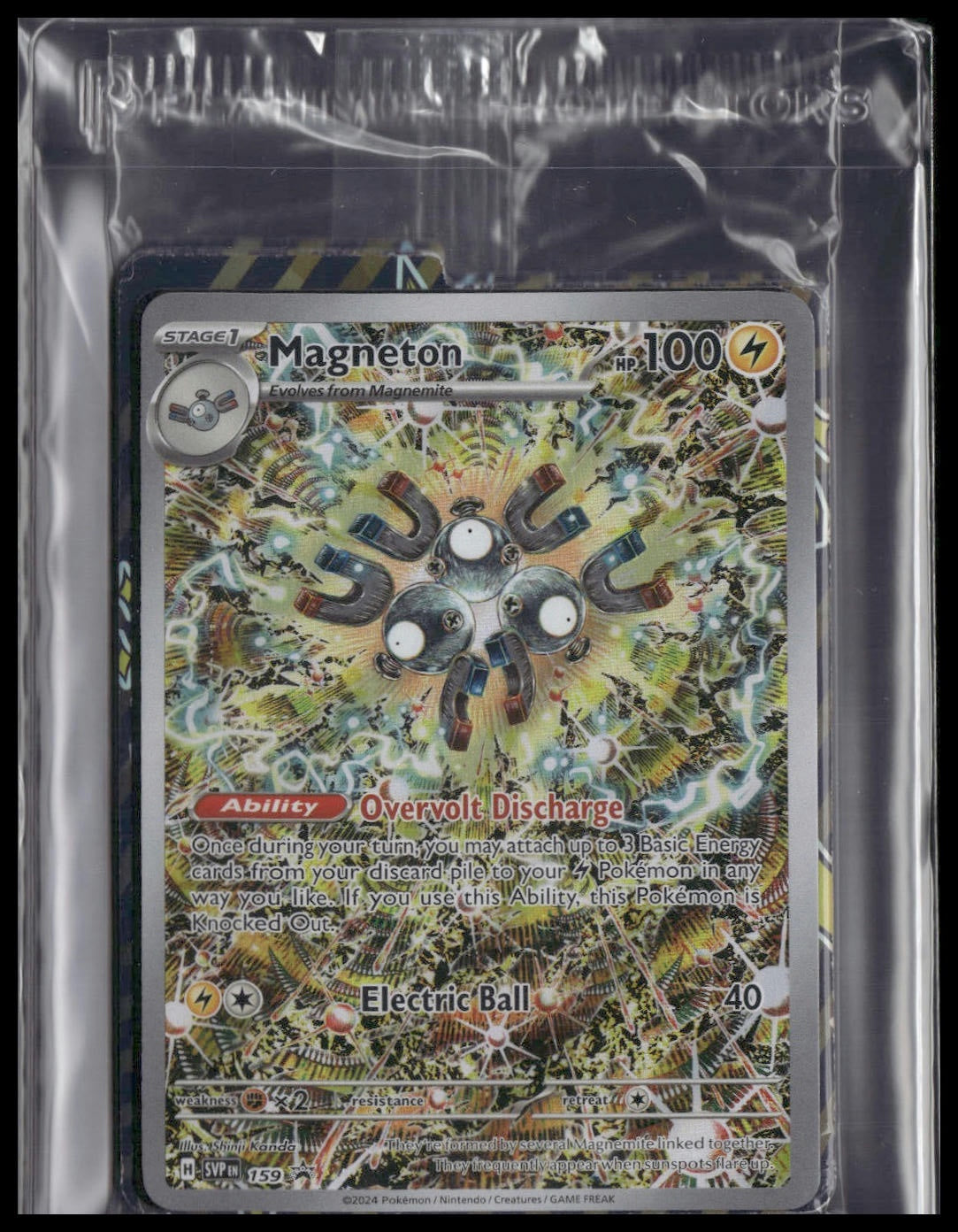 Magneton #159 SEALED Surging Sparks ETB Promo NM