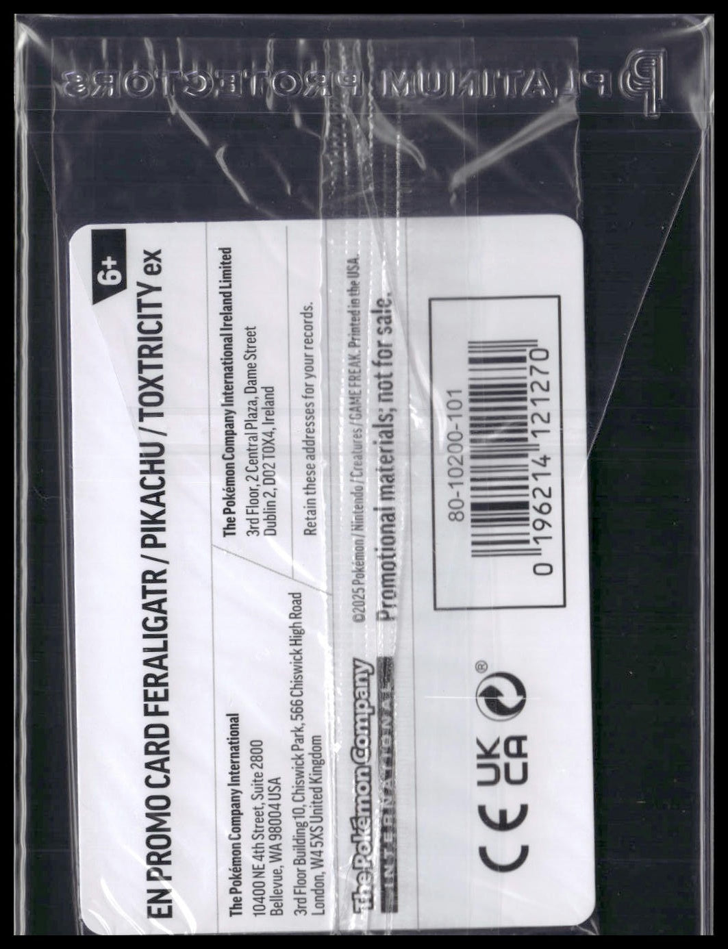 Feraligatr #213 #214 #215 SEALED Illustration Contest 2024 Promo Pack NM