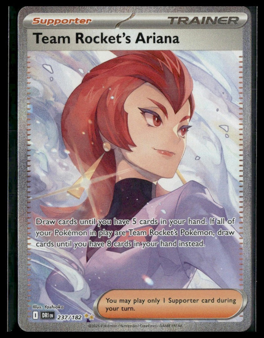 Team Rocket's Ariana #237/182 Destined Rivals NM