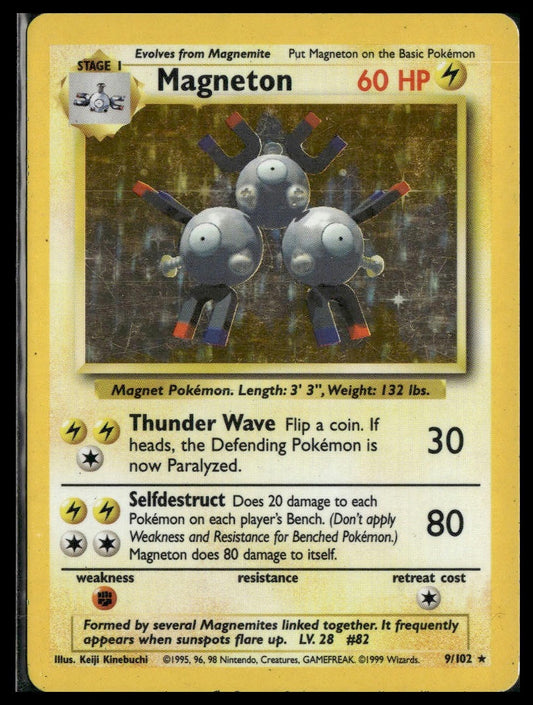 Magneton #009/102 Base Set MP