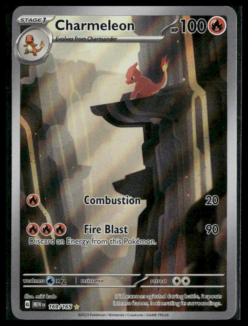 Charmeleon #169/165 Scarlet & Violet 151 VLP