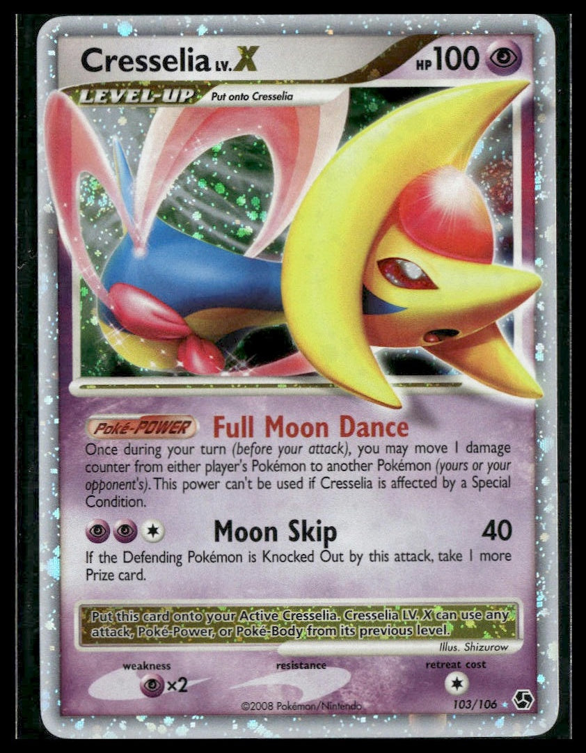 Cresselia LV.X #103/106 Great Encounters VLP