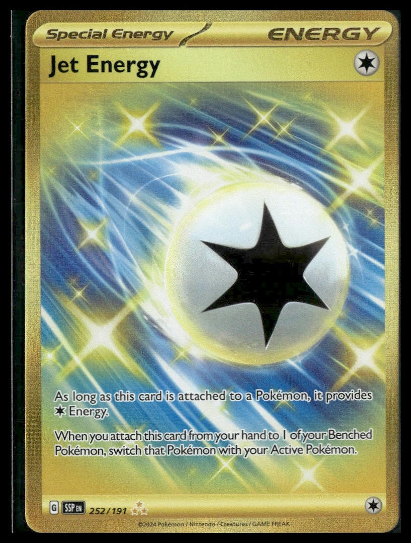 Jet Energy #252/191 Surging Sparks NM