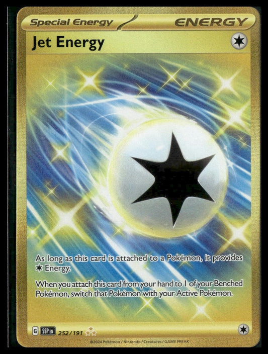 Jet Energy #252/191 Surging Sparks NM