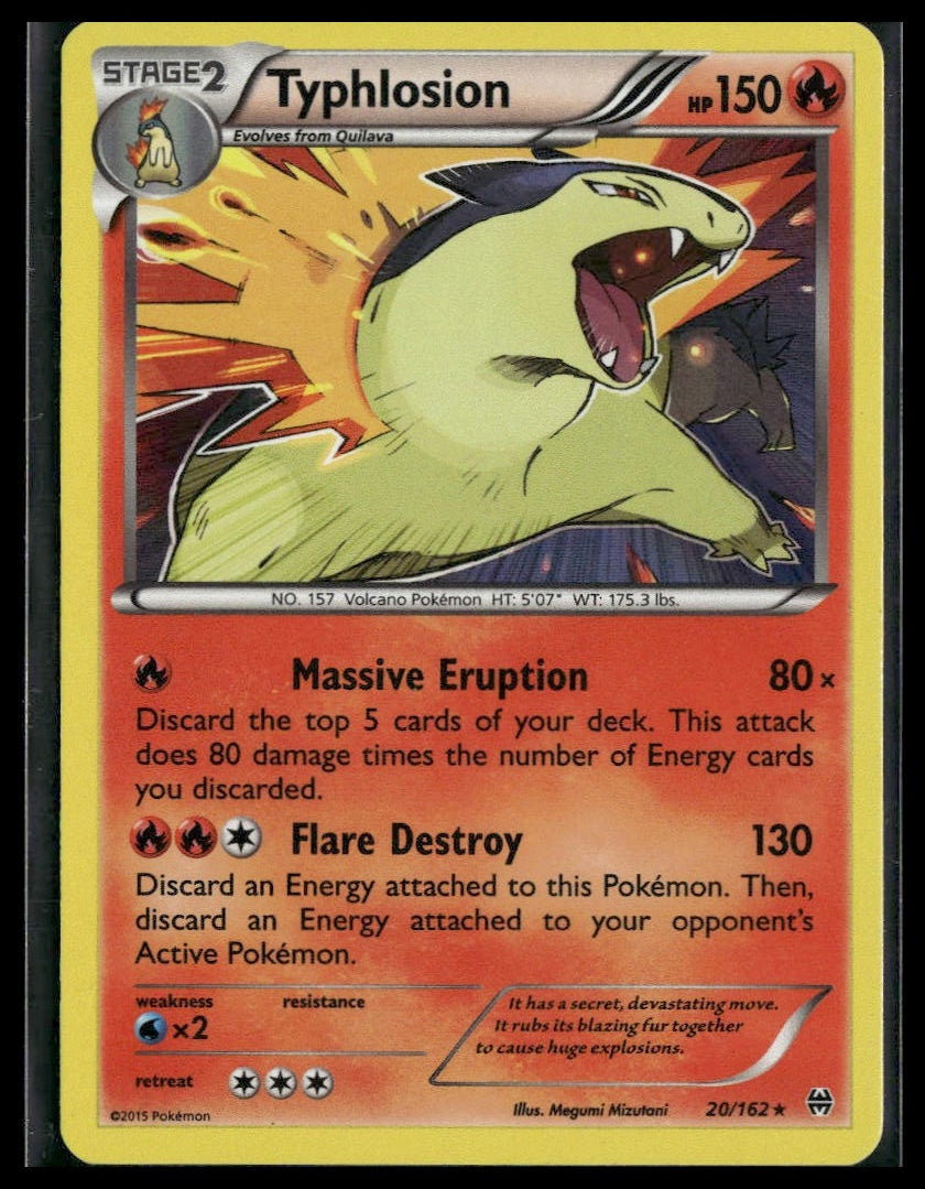 Typhlosion #20/162 XY - BREAKthrough LP