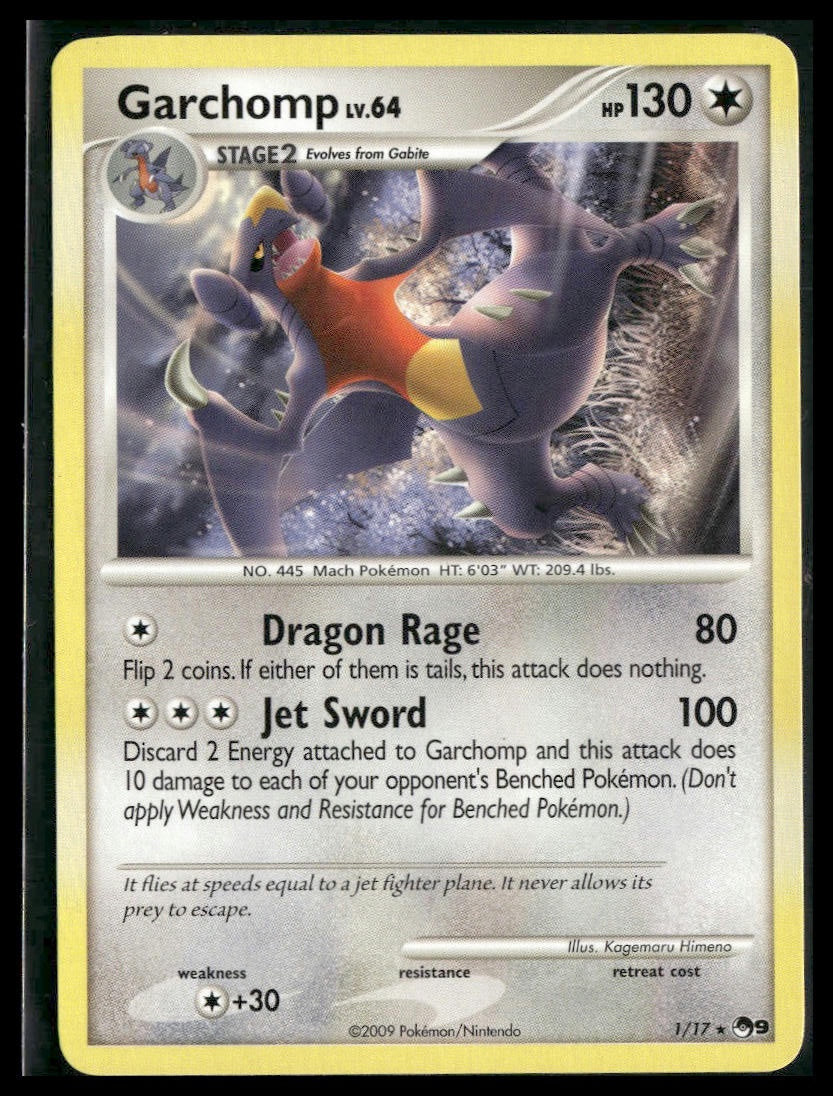 Garchomp #001/017 POP Series 9 LP