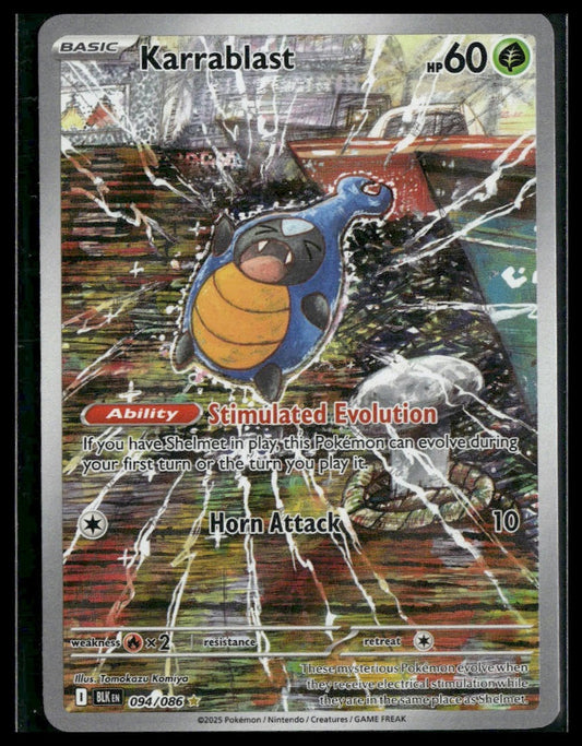 Karrablast #094/086 Tomokazu Komiya Black Bolt VLP