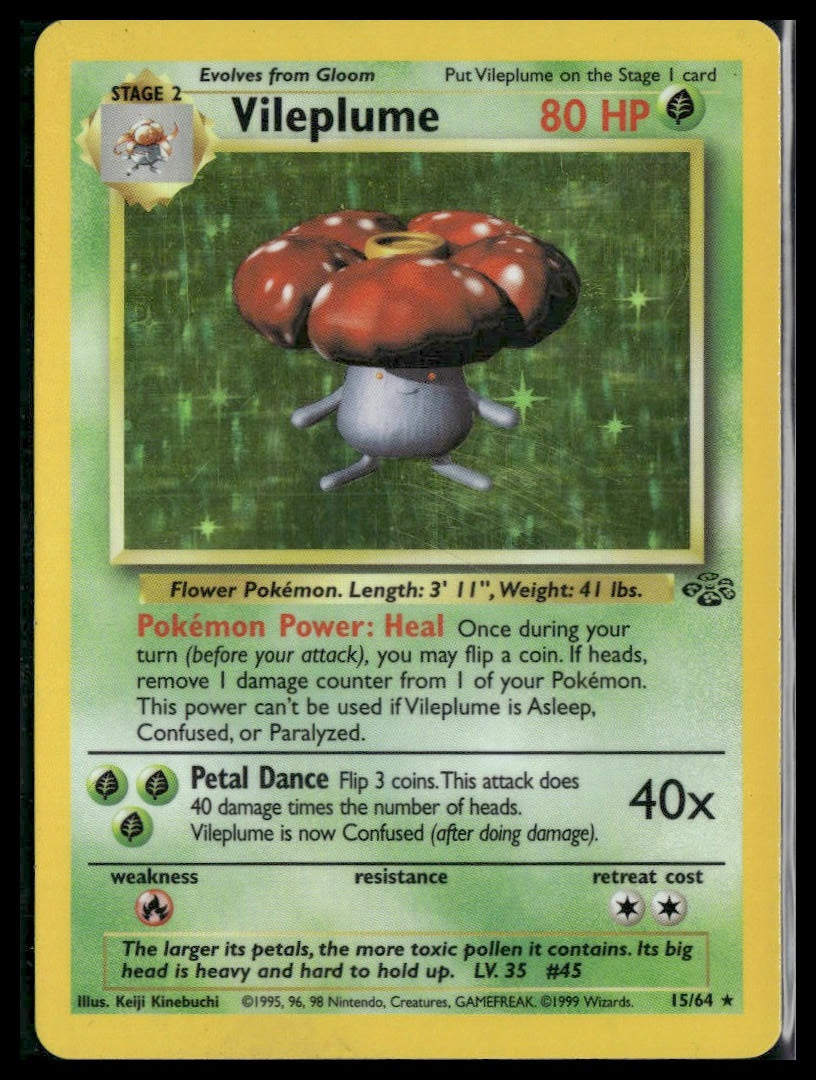 Vileplume #15/64 Jungle MP
