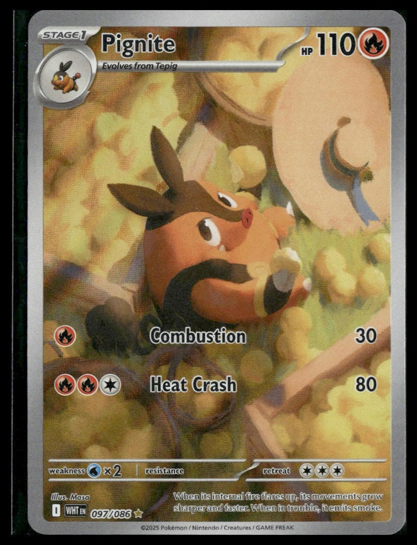 Pignite #097/086 White Flare NM