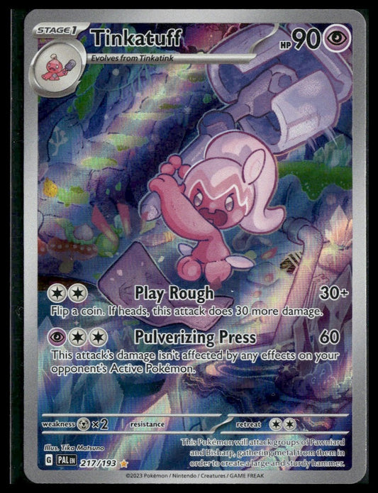 Tinkatuff #217/193 Paldea Evolved VLP