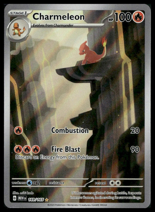 Charmeleon #169/165 Scarlet & Violet 151 VLP
