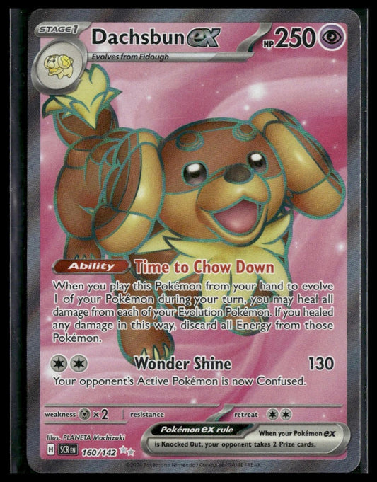 Dachsbun ex #160/142 Stellar Crown NM