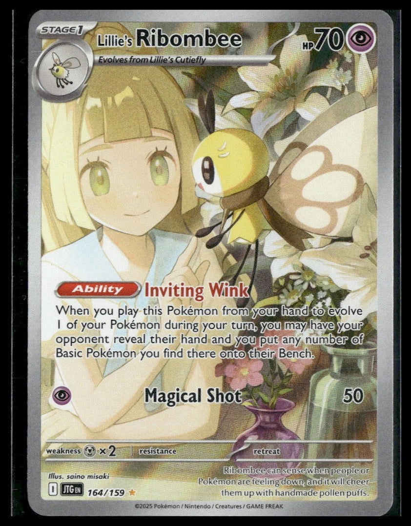 Lillie's Ribombee #164/159 Journey Together NM