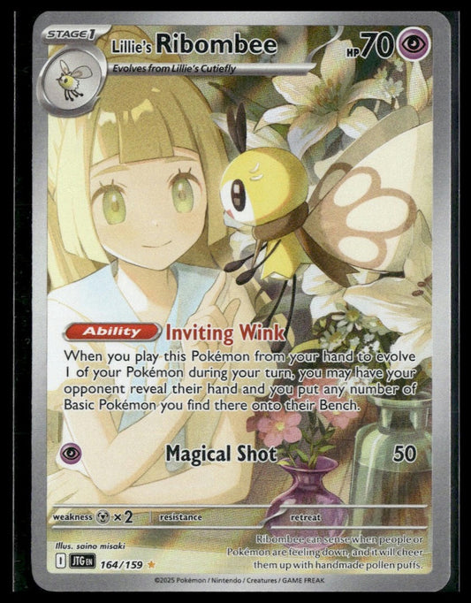 Lillie's Ribombee #164/159 Journey Together NM