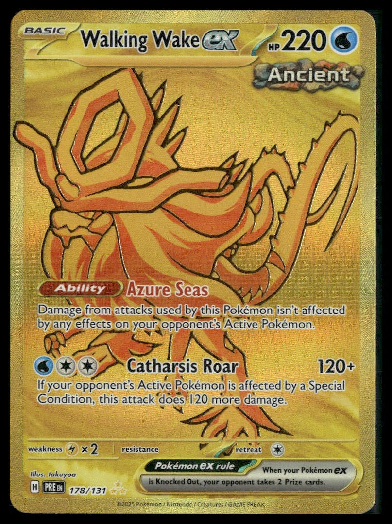 Walking Wake ex #178/131 Prismatic Evolutions VLP