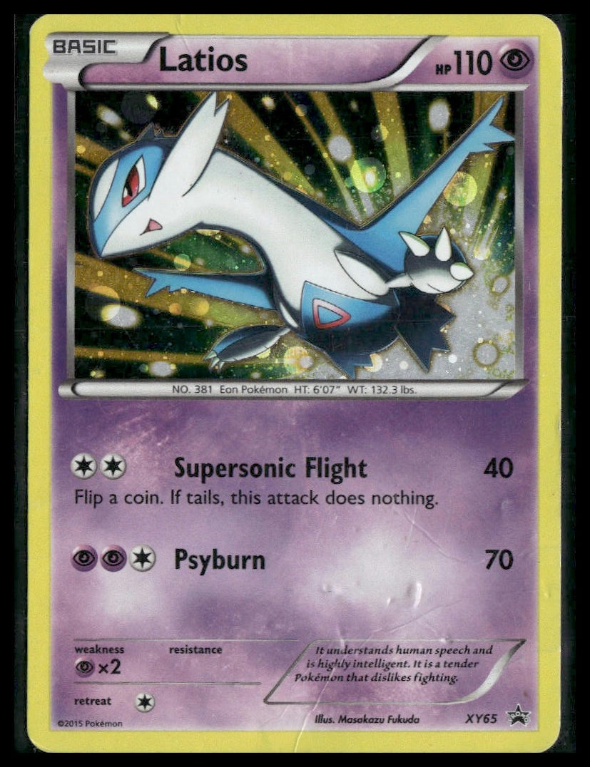 Latios #XY65 XY Promos HP/DMG