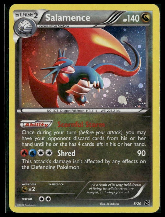 Salamence #8/20 Cosmos Holo Dragon Vault MP