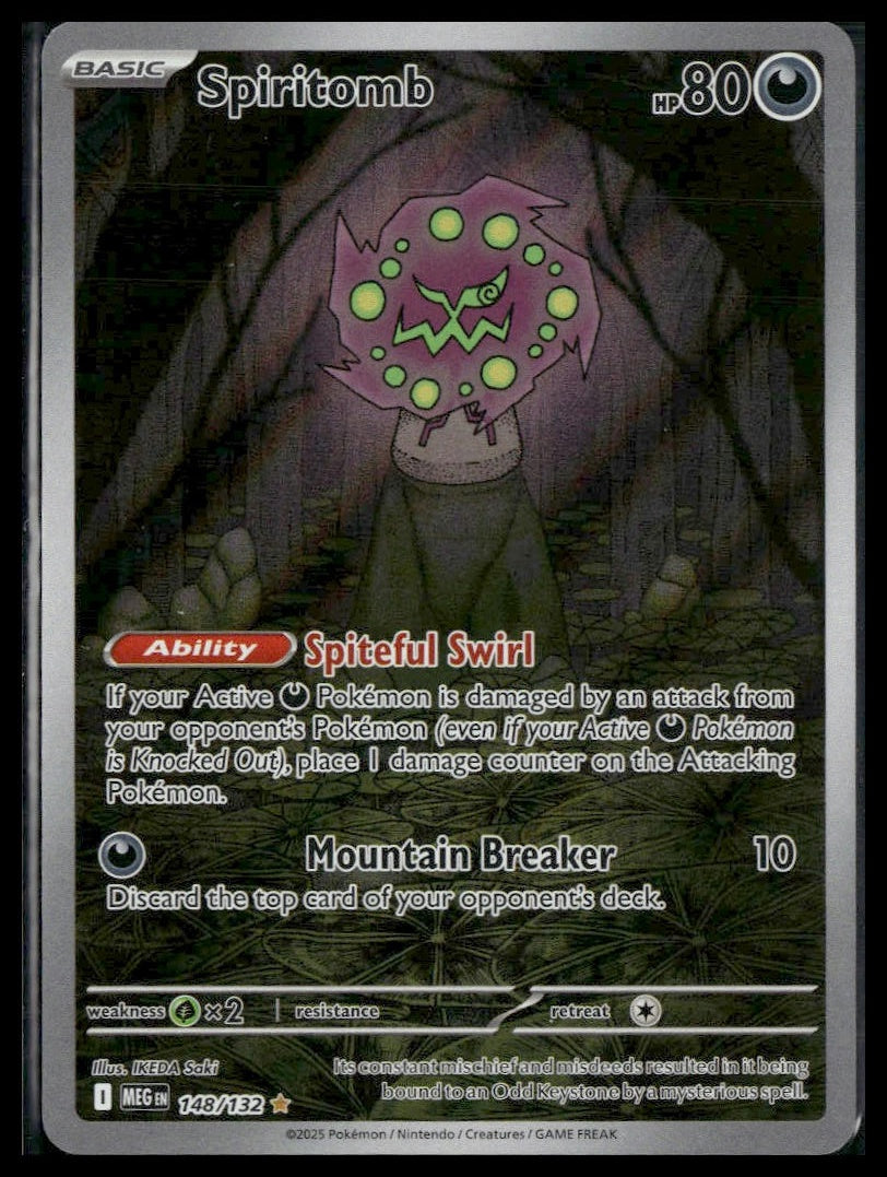Spiritomb #148/132 Mega Evolution NM