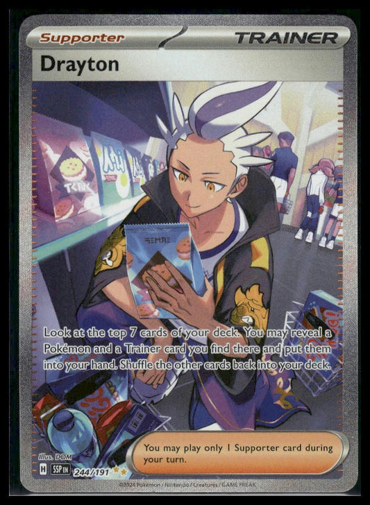 Drayton #244/191 Surging Sparks NM