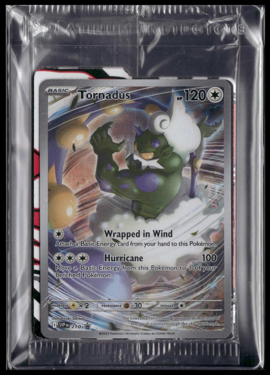 Tornadus #210 SEALED White Flare ETB Promo NM