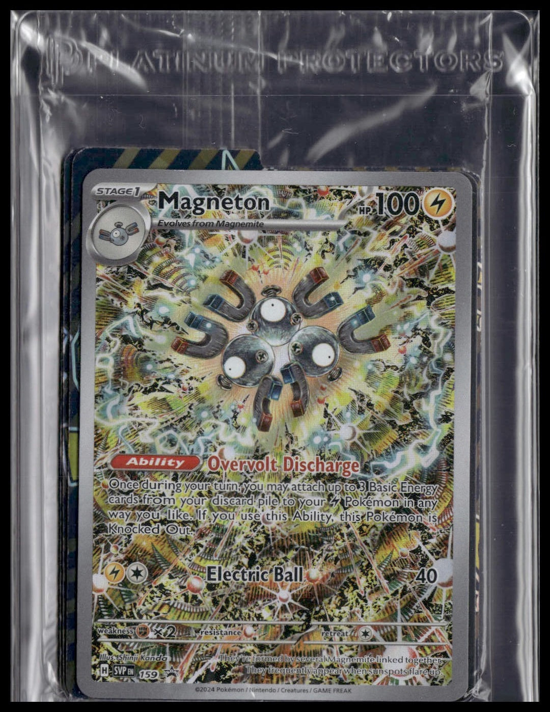 Magneton #159 SEALED Surging Sparks ETB Promo NM