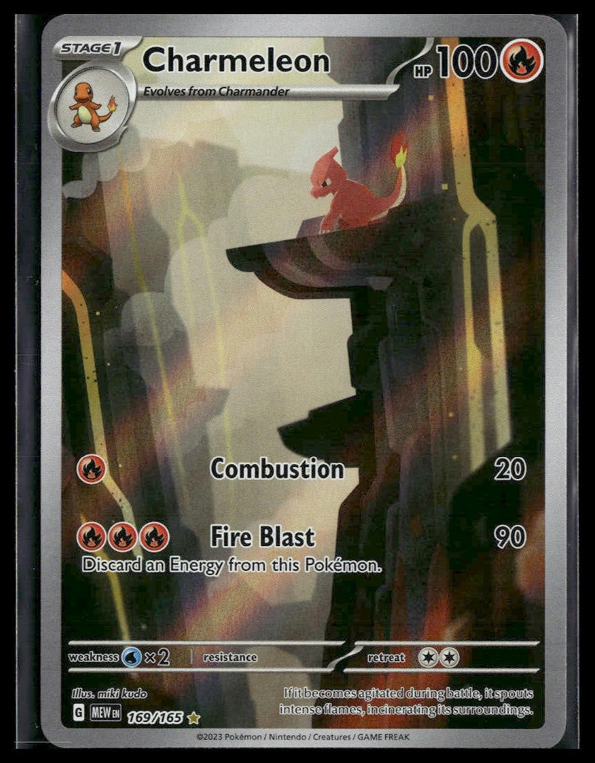 Charmeleon #169/165 Scarlet & Violet 151 VLP
