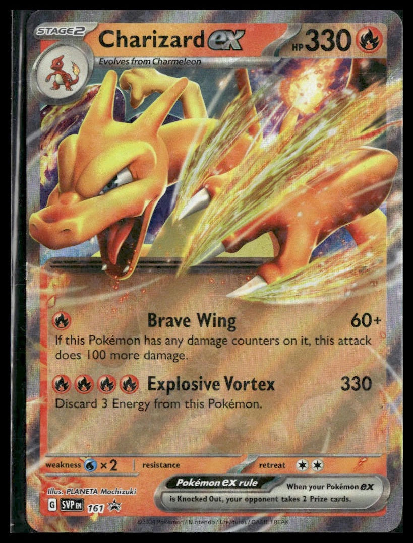 Charizard ex #161 Scarlet & Violet Promo Cards LP