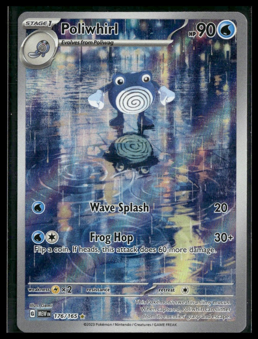 Poliwhirl #176/165 Scarlet & Violet 151 VLP