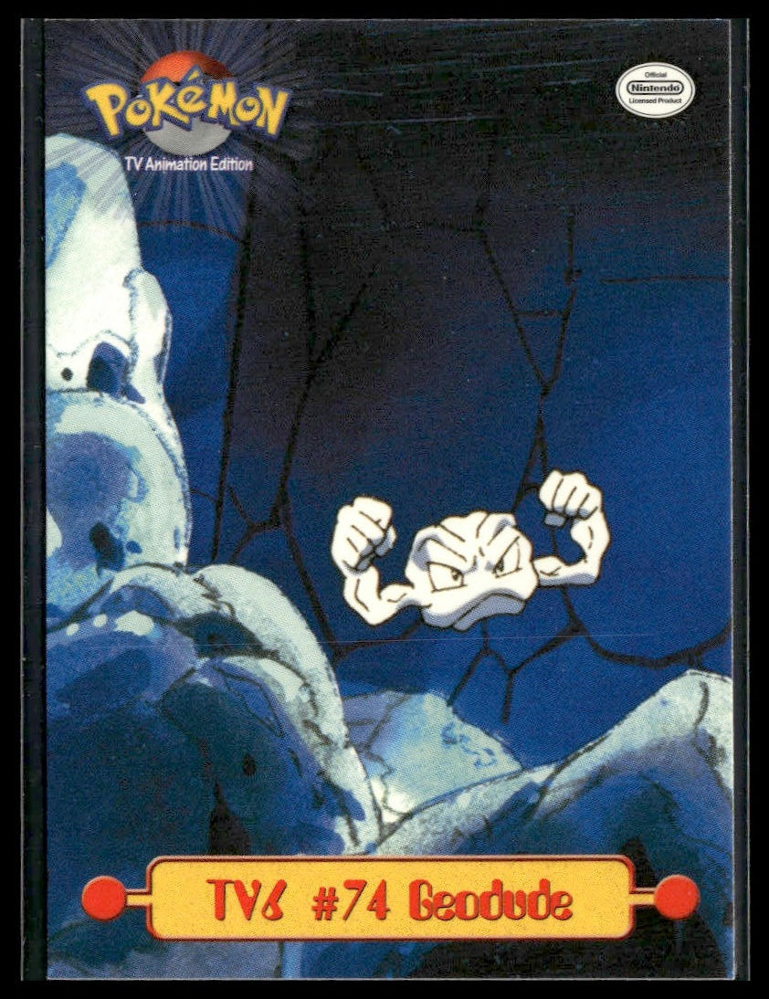 Geodude #TV6 #74 Topps TV LP
