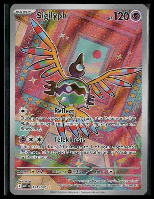 Sigilyph #121/086 White Flare VLP