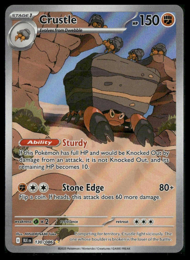 Crustle #130/086 Black Bolt VLP