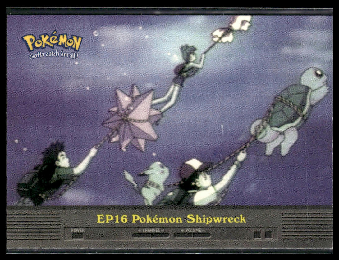 Pokemon Shipwreck #EP16 Topps TV LP