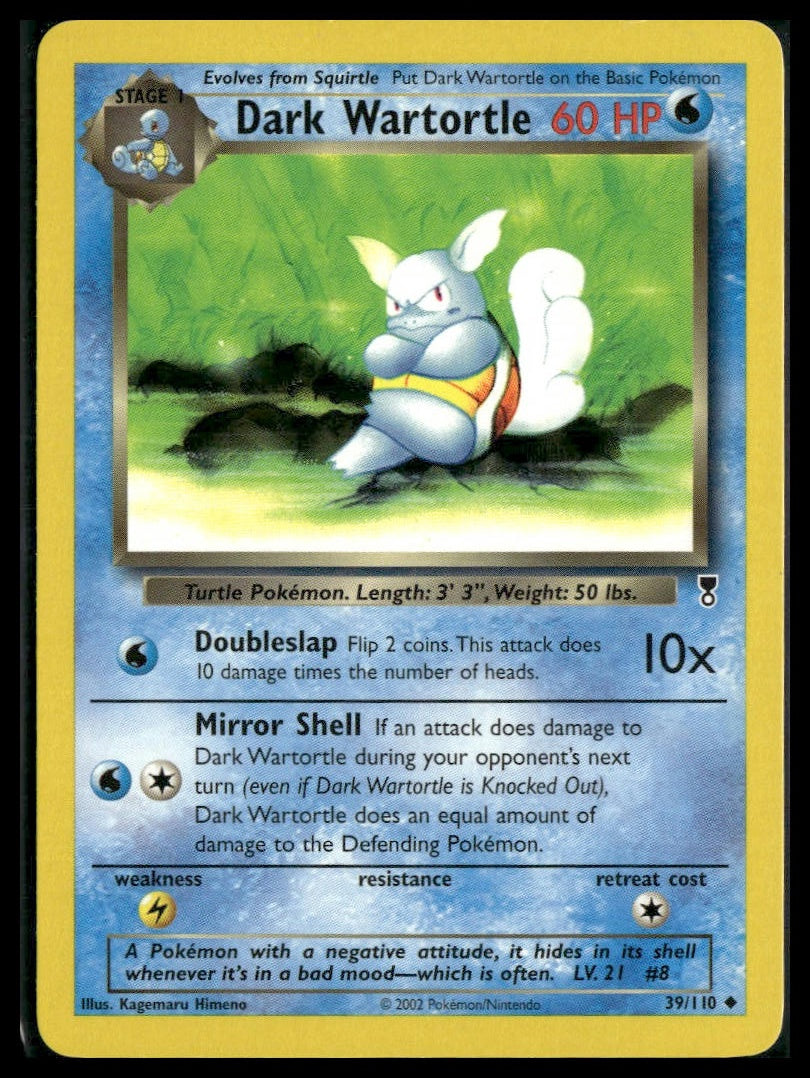 Dark Wartortle #039/110 Legendary Collection LP