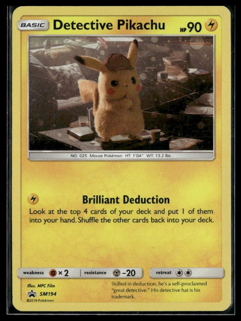 Detective Pikachu #SM194 SM Promos LP