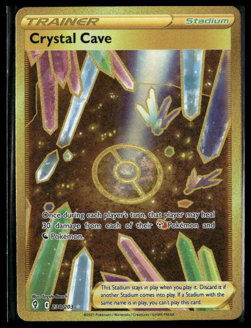 Crystal Cave (Secret) #230/203 Evolving Skies NM