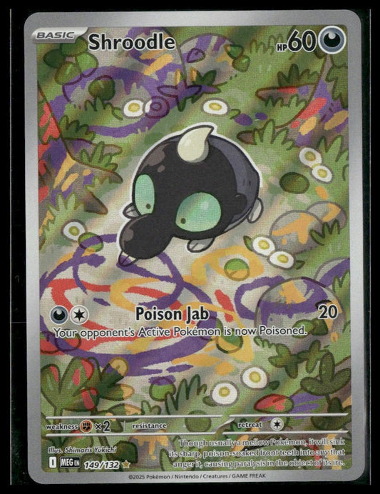 Shroodle #149/132 Mega Evolution NM