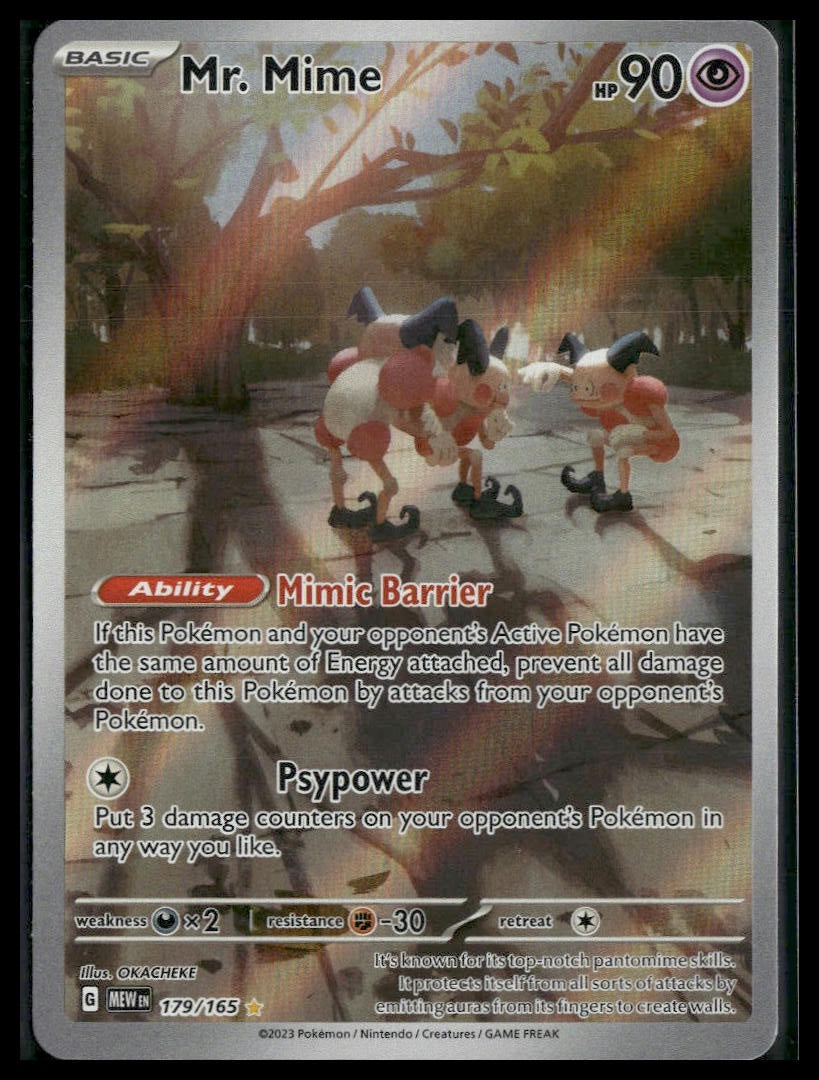 Mr. Mime #179/165 Scarlet & Violet 151 VLP
