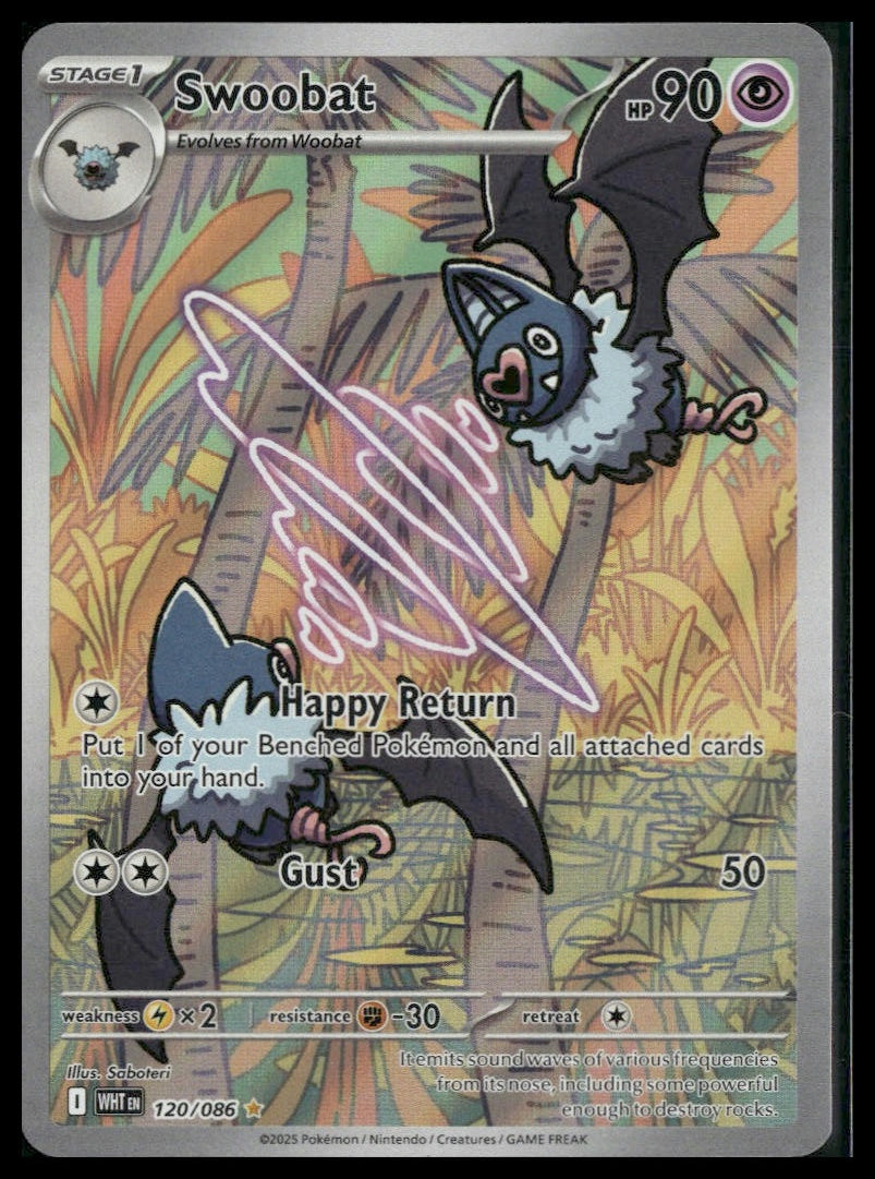 Swoobat #120/086 White Flare VLP