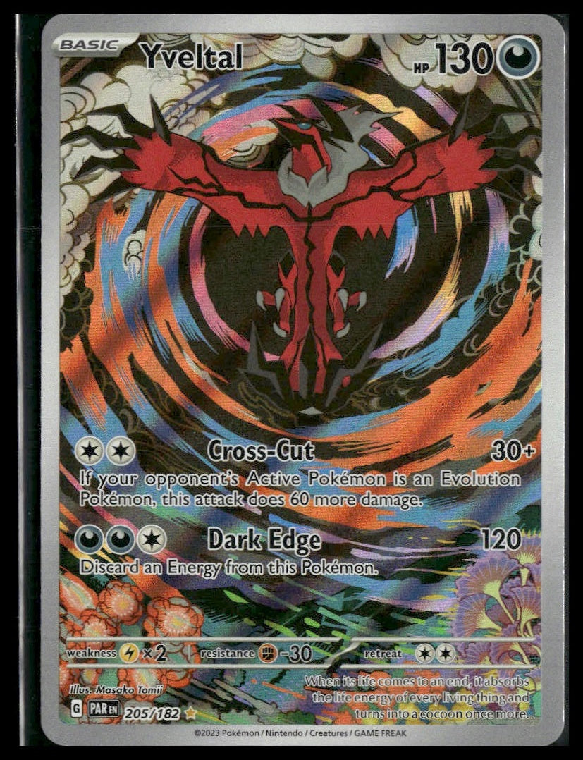 Yveltal #205/182 Paradox Rift VLP