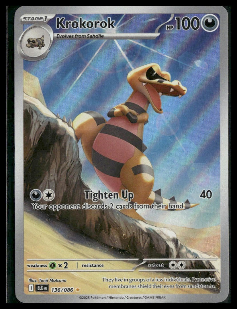 Krokorok #136/086 Black Bolt VLP