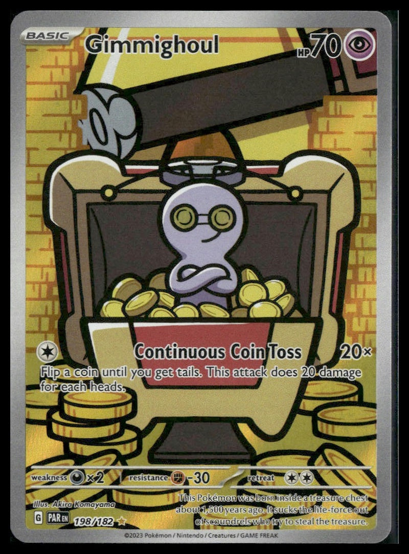 Gimmighoul #198/182 Paradox Rift VLP