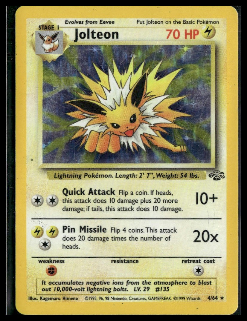Jolteon #04/64 Jungle HP