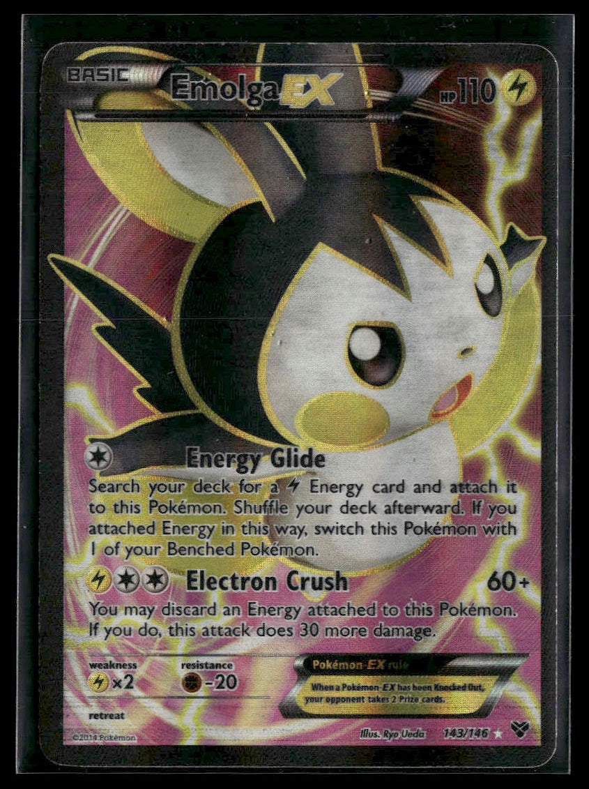 Emolga EX #143/146 XY Base Set HP