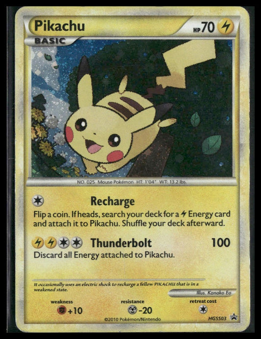 Pikachu #HGSS03 HGSS Promos HP