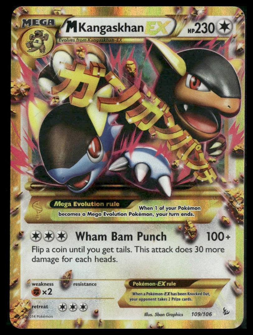 M Kangaskhan EX #109/106 XY - Flashfire MP