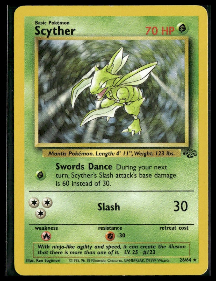 Scyther #26/64 Jungle LP